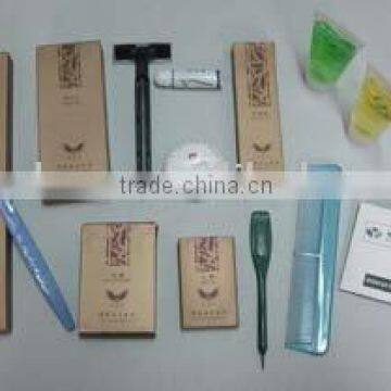 hotel amenities set