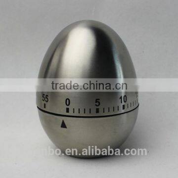 Egg Stainless Steel 60-Minute Kitchen Timer