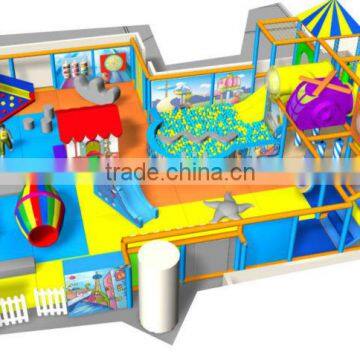 Cheer Amusement 20120514-KZ-003-6 Indoor soft Playground Equipment