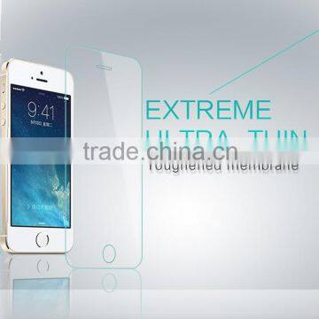 2.5D tempered glass screen protector for iphone 5/5C/5S 9H 0.33mm