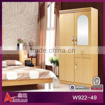 W922-49 modern cheap small wooden wall wardrobe