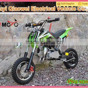 QWMOTO CE High Performance with Easy Pull Start 49cc Mini Moto Dirt Bike Type 49cc Mini kids Pit bike for sale                        
                                                Quality Choice