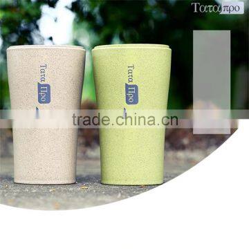 Wheat Straw Plastic Travel Tooth Brush Mug 360ml photo-6