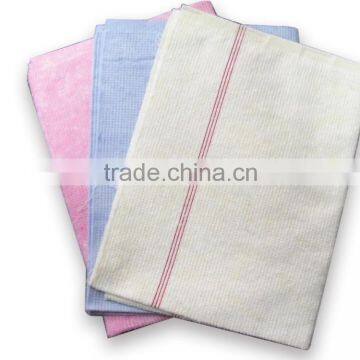 80%cotton+20%polyester Super water and oil absorbent floor cleaning cloth