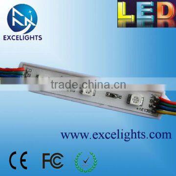 High Quality Waterproof SMD 5050 75*12mm 3 chips LED Module RGB