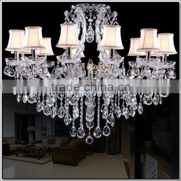 Maria Theresa Clear Chandelier Light,Crystal Pendant Lamp MD8477T L13