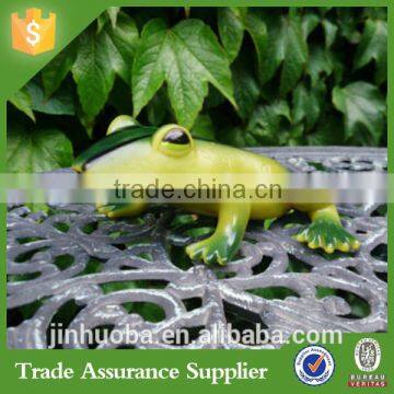 2016 Newest Resin Garden Ornament Decoration Green Frog Figurine photo-3