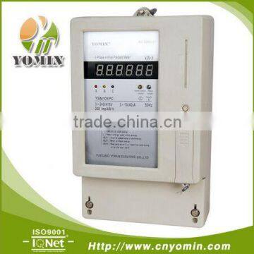 ISO 9001 Factory YEM101PC Three Phase Prepayment Energy Meter , Prepaid Energy Meter Three Phase ,