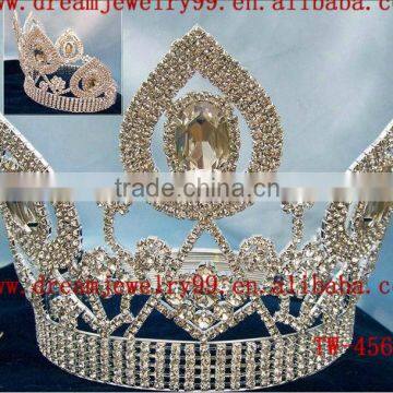 custom rhinestone crown for pageant