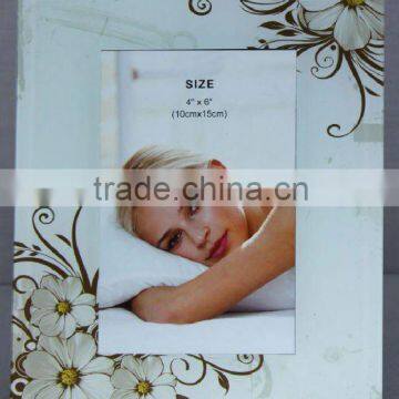Glass photo frame