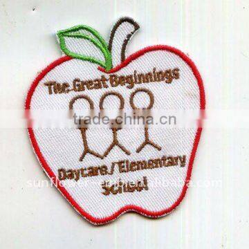 apple ebroidery patch