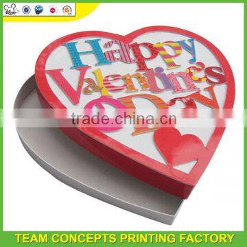 Wholesale decorative heart-shaped cardboard boxes
