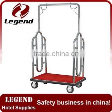 2015 new design more competitive luggage trolley for hotel