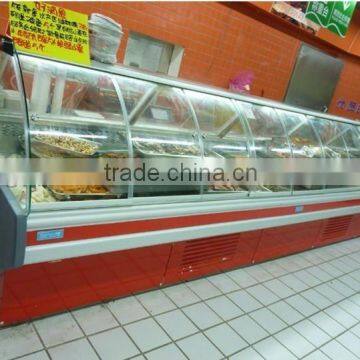 Supermarket Glass Deli Meat Showcase Refrigerator photo-4