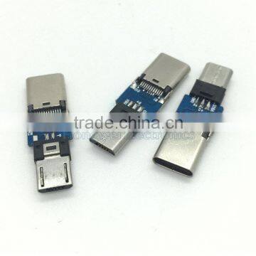 Female Type C to Micro Male Usb Adapter PCB Board USB Adapters Manufacturer photo-4