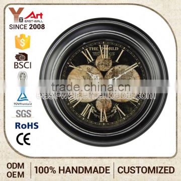 Oem Retro Citizen Wall Clock Waste Material Art Craft