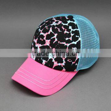 2015 FASHION COLORFUL MESH TRUCKER CAP WITHOUT LOGO