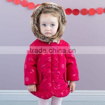 DB1233 dave bella 2014 winter infant coat baby wadded jacket padded jacket outwear winter coat jacket winter coat Christmas