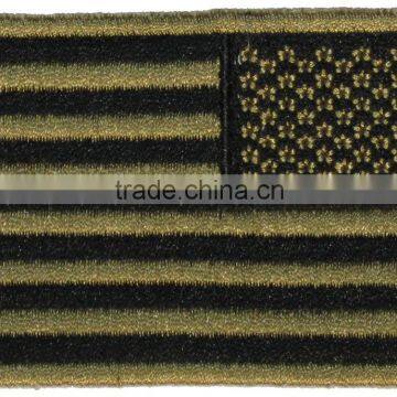 Iron-on Embroidery Flag patch,