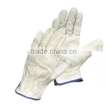 high quality cow leather for general work leather driver gloves