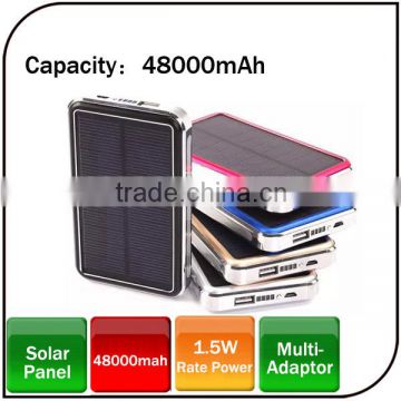 2014 New Style 48000mAh power bank battery with 4 adaptors