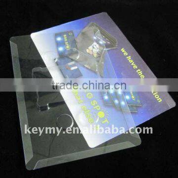 PVC 3side folded packaging