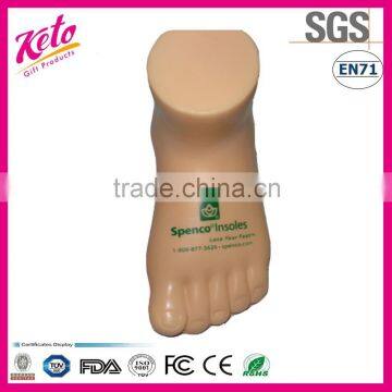 Hot sales Promotional PU foot stress ball