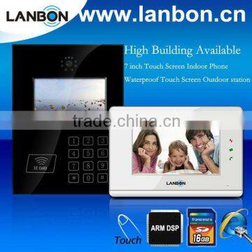 7 inch color video door phone/IP video intercom system