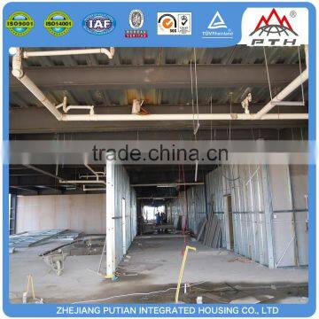 High quality sandwich panel steel structure prefab houses for sale