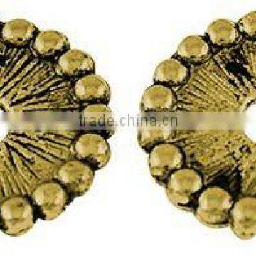 Antique Golden Metal Spacer Beads(GAB00718Y-NF)