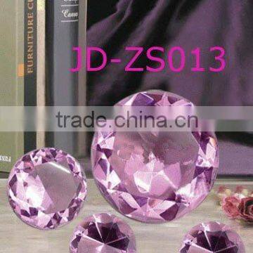 New Fashion Valentine's Gift K9 clear crystal Pink Crystal Diamond(JD-ZS013)