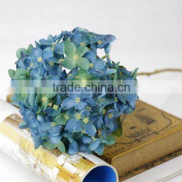 Artificial blue hydrangea flowers wedding silk flowers                        
                                                Quality Choice