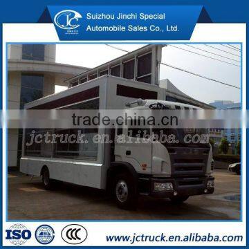 mobile advertising truck JAC 4X2 outdoor with high quality and cheap price