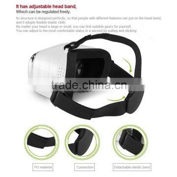 VR BOX 2.0 Version 2 VR Virtual Reality 3D Glasses + Smart Bluetooth Wireless Controller