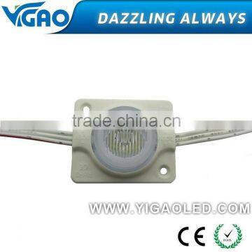 high power injection module with lens