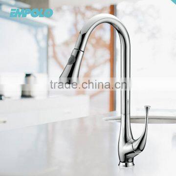 Deck Mounted Pull Out Kitchen Faucet KM4002