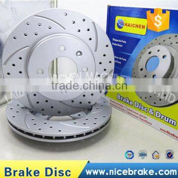Gray Iron Casting Vented Brake Discs , Car Spare Parts