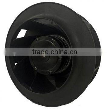 225x101mm 115V/230V AC Plastic Blade ac fan/plastic centrifugal fan/centrifugal fan impeller