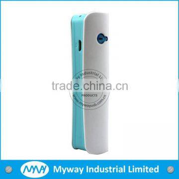 2600mah power bank / portable power charger for iphone , xiaomi