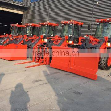 1t Mini Wheel Loader With Joystick and Quick Change photo-3