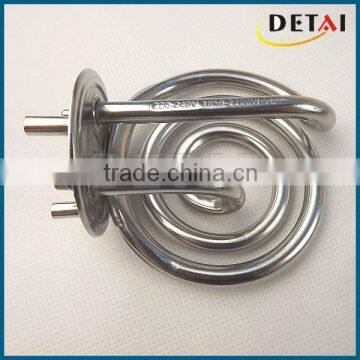 stainless steel prevent dry burn heater pipe, heating element 1500w