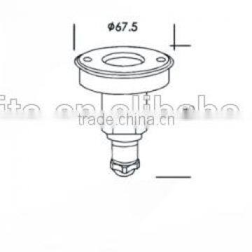 2016 Rond Balck 24v 3w IP68 Stainless Steel Underwater Light for Swimming Pool photo-4