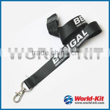 Cheap price high quality Nylon lanyard strap custom