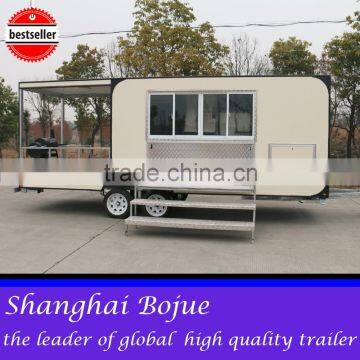 2015 HOT SALES BEST QUALITY high quality foodcart traveling cart refrigerated foodcart