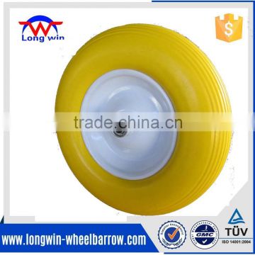 heavy duty pu wheelbarrow wheel