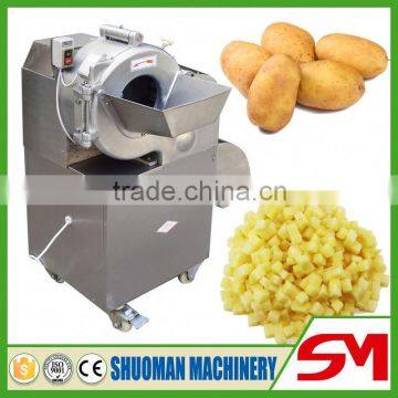 Stainless steel fashionable appearance potato chips slicing machine