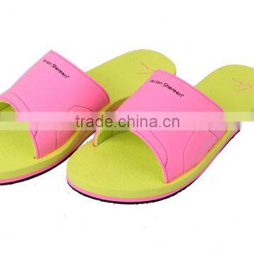 unisex bathroom slide sandals custom hotel slippers