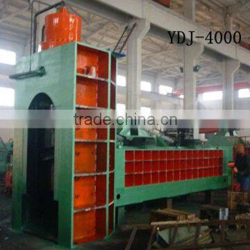 YDJ-4000 large scale metal scrap shear press baler CE