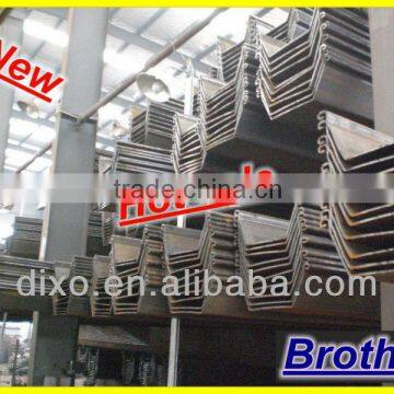 Hot rolled 400*170 U type piling sheet bar