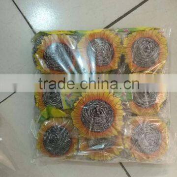 High Quality Kitchen Cleaning Stainless Steel Wool Scrubber photo-3